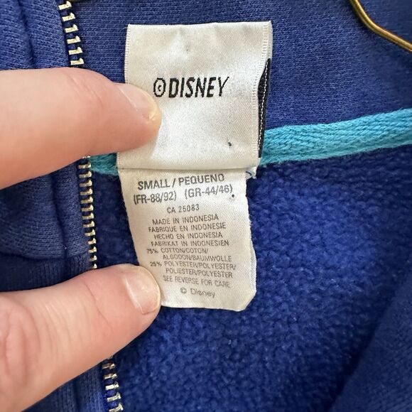 VTG Disney Winnie The Pooh Tigger Unisex 1/4 Zip Fleece Size Small Embroidered - Picture 9 of 10